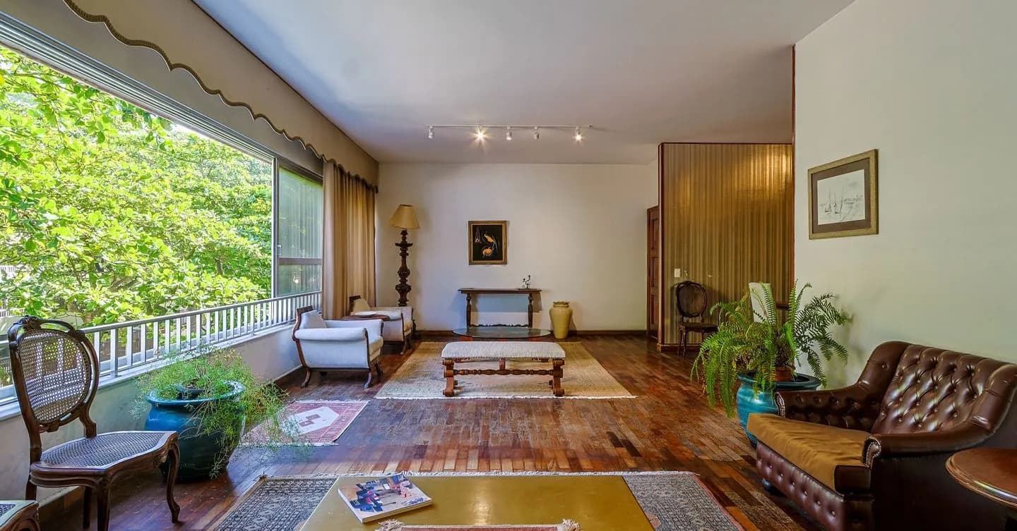 Excelente apartamento frontal en el corazón de Leblon/RJ