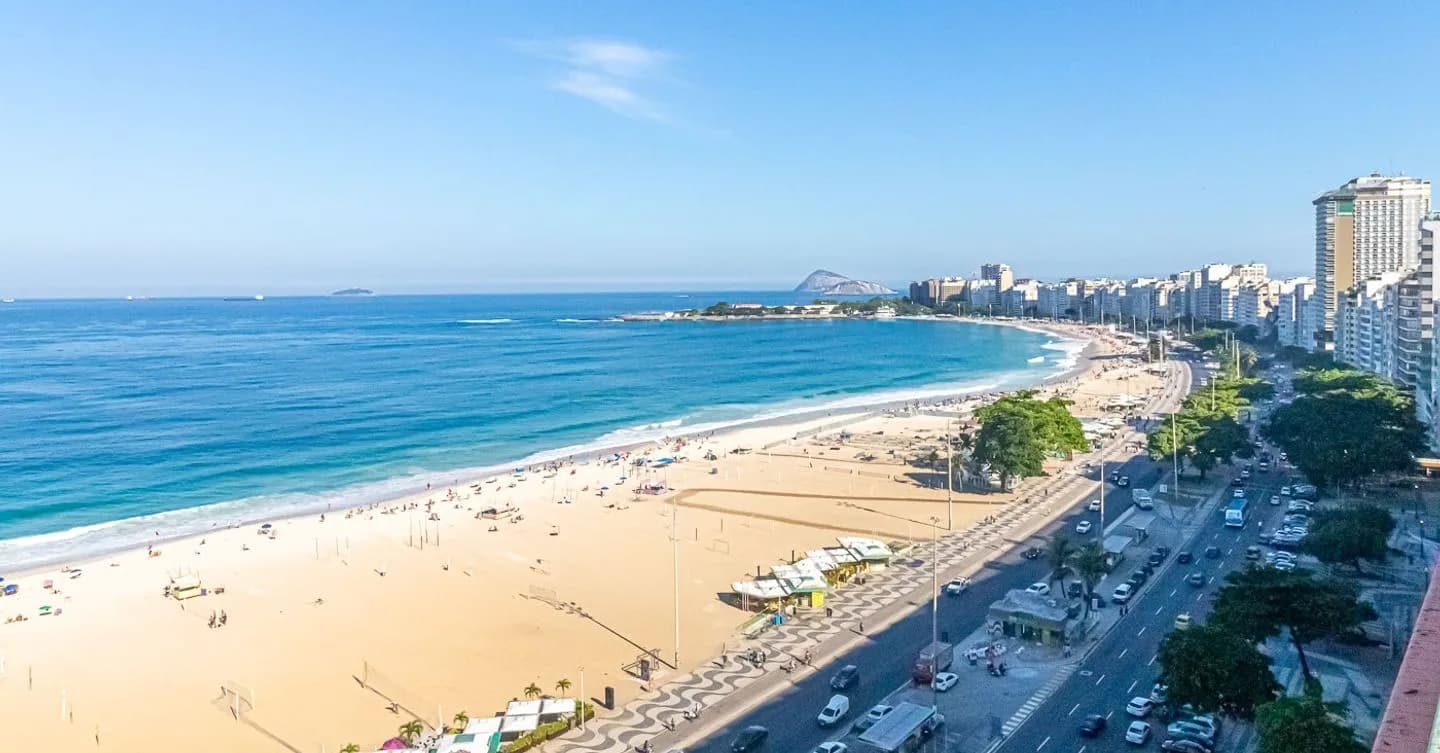Ático Lineal en la Avenida Atlántica, Río de Janeiro
